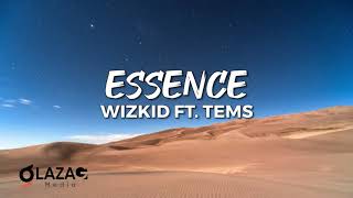 Wizkid Ft Tems  Essence Lyrics Video [upl. by Nenad]