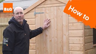 How to build a shed [upl. by Ahsasal]