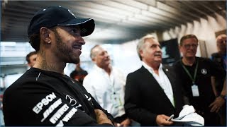 When Lewis Hamilton Met Juan Manuel Fangio II [upl. by Poore]