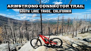 Lake Tahoe MTB  Armstrong Connector Trail [upl. by Aihsat]