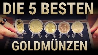 Die 5 besten Goldmünzen 🏆 der Welt [upl. by Anialam]