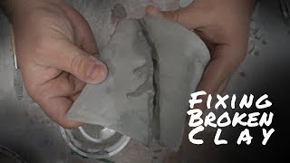 Repair your broken clay project  Ceramics 101  University of YouTube [upl. by Wexler484]