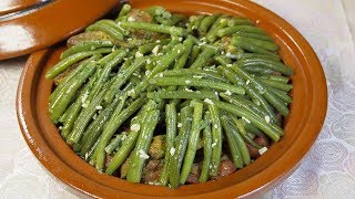 Tajine de Boeuf aux Haricots Verts [upl. by Eugaet]