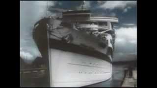 Brief color footage of the Wilhelm Gustloff in color Hospital ship  Lazarettschiff  1939  1940 [upl. by Atnim]