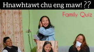 Hnawhtawt Night  Pu Roluaha min ngaihtirFamily Quiz Part 10 [upl. by Massarelli]