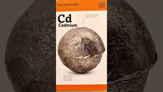 Cadmium Predictable Chemistry Education GK Shorts Viral Science Knowledgesciencequiz Metal [upl. by Enifesoj]