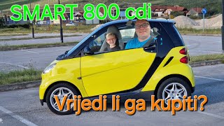 Smart 451 800 CDI  Vrijedi li ga kupiti [upl. by Malvia]