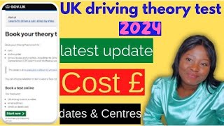 Updated How to book UK Driving Theory Test in 2024 on your Phone [upl. by Pizor]