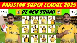 Peshawar zalmi full squad for HBL PSL 2024 [upl. by Esinnej]