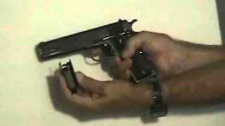 Worlds fastest laser gun pistol sidearm sight Colt 45 1911wmv [upl. by Hgieliak700]