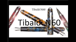 Tibaldi N60  Il Portapenne  CSR [upl. by Janifer]