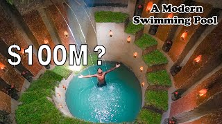 How To Build The Most Modern Underground Swimming Pools with Underground House [upl. by Flore131]