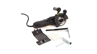 DUALSAW CS 450 Circular Saw with Guide Ruler and Case [upl. by Jestude]