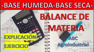 Base húmeda y base seca [upl. by Einnal]