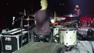 Cornerstone  Hillsong Worship  drum cam live 2016 HD [upl. by Nirmak924]