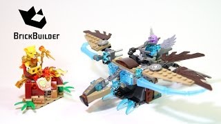 Lego Chima 70141 Vardy Ice Vulture Glider Build and review [upl. by Aspasia]