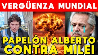 VERGÜENZA MUNDIAL PAPELÓN ALBERTO FERNÁNDEZ CONTRA MILEI DEFIENDE A PETRO PRESIDENTE COLOMBIA [upl. by Etnom]