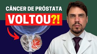 CÂNCER DE PRÓSTATA VOLTOU DESCUBRA TUDO SOBRE A RADIOTERAPIA DE RESGATE [upl. by Angle]