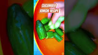 Quick and easy cucumber kimchi shorts sh cooking [upl. by Albin592]