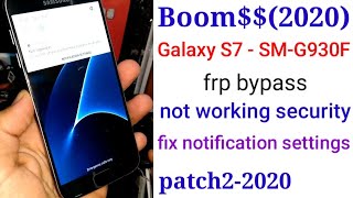 FRP SAMSUNG S7 SMG930F BYPASS FRP  ANDROID 800 [upl. by Ilarin718]