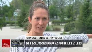 Changements climatiques  des solutions pour adapter les villes [upl. by Hgieleak]