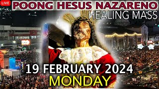 LIVE Quiapo Church Mass Today 19 February 2024 Monday HEALING MASS [upl. by Suedama630]