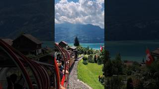 Brienz Rothorn Train  Interlaken  Switzerland  Travel Dairies  youtubeshorts swissalps [upl. by Brockie16]