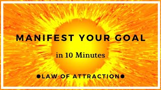 10 Minute Manifestation Meditation Powerful Visualisation [upl. by Tomasine]