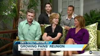 Where Are They Now Growing Pains Cast Reunites on Good Morning America 100511 [upl. by Mill]