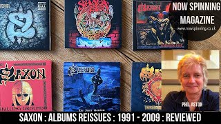 Saxon  Six Classic Heavy Metal Albums Reissued on CD from 1991 to 2009  Reviewed [upl. by Aicyle252]