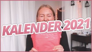 MIN KALENDER 2021  från beställning till unboxing [upl. by Plante]