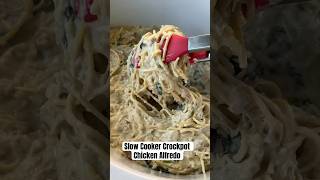 Slow Cooker Crockpot Chicken Alfredo [upl. by Harikahs]