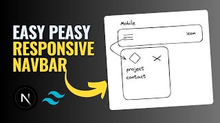 This is How I Create a Responsive Navbar [upl. by Ehpotsirhc303]
