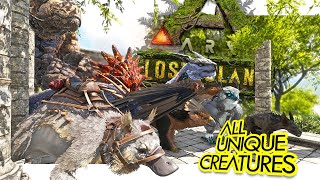 Lost Island ALL Unique Creature Locations Guide [upl. by Ymaral598]