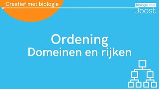 Ordening  Domeinen en rijken  Creatief met Biologie [upl. by Ataner]