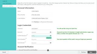How to sign up for Quick Tax [upl. by Anai593]