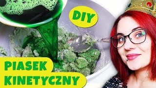 ROBIĘ MÓJ PIERWSZY PIASEK KINETYCZNY DIY 🙉 miss Aga [upl. by Stilla]