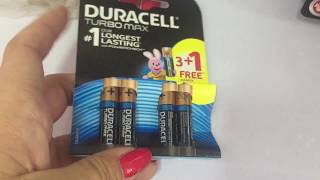 Duracell Turbo Max AA  Batterie AA [upl. by Atsev]