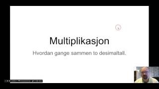 Multiplikasjon med desimaltall  Nivå 3 [upl. by Mossolb]