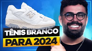 32 TÊNIS BRANCO para COMPRAR em 2024  Tênis Masculino 2024 [upl. by Benedikta655]