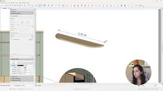 Layout SketchUp detalhamento de mobiliario [upl. by Attenaej]