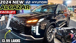 alcazar facelift 2024  hyundai alcazar 2024 features [upl. by Eissat592]