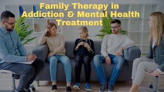 Family Therapy in Addiction and Mental Health Treatment [upl. by Auria734]