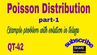 What is Poisson Distribution Example problem on Poisson Distribution Probability Distribution [upl. by Aerehs174]