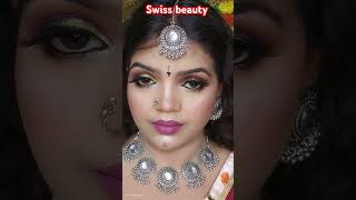 swissbeauty SwissBeautyCosmetics blush eyeliner lipstick dandiya parimakeover8891 [upl. by Jaclyn]