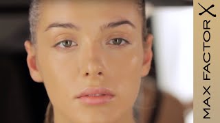 Contouring and Highlighting  Max Factor and Caroline Barnes [upl. by Zetnod]