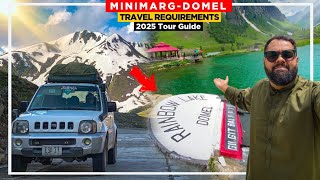 MINIMARG ASTORE VALLEY Exploring Burzil Top Domel Rainbow Lake Road Condition amp NOC Requirement [upl. by Trimble758]