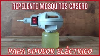 REPELENTE de MOSQUITOS CASERO para DIFUSOR ELÉCTRICO [upl. by Rehprotsirhc]