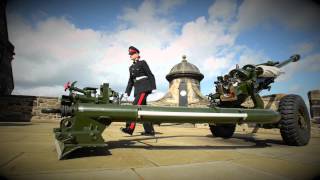 Edinburgh Castle  One oclock Gun [upl. by Schwitzer]