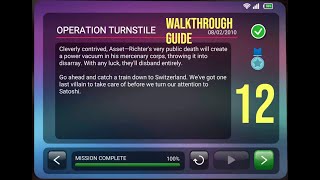 Nobodies Silent Blood Walkthrough MISSION 12  OPERATION TURNSTILE [upl. by Eadith]